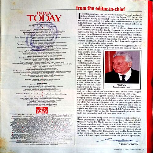 India Today (17 Dec 2007)
