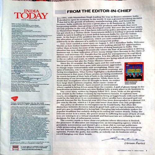 India Today (4 Nov 2013)