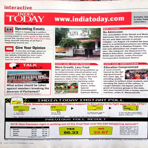 India Today (11 Sept 2006)