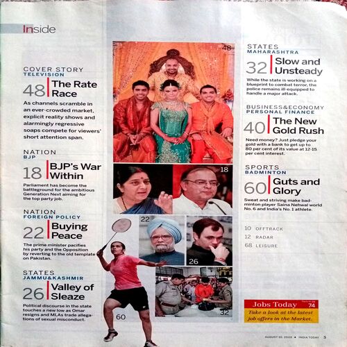 India Today (10 Aug 2009)