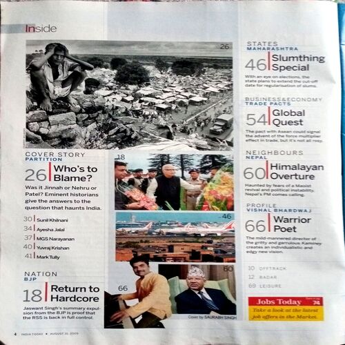 India Today (11 Aug 2009)