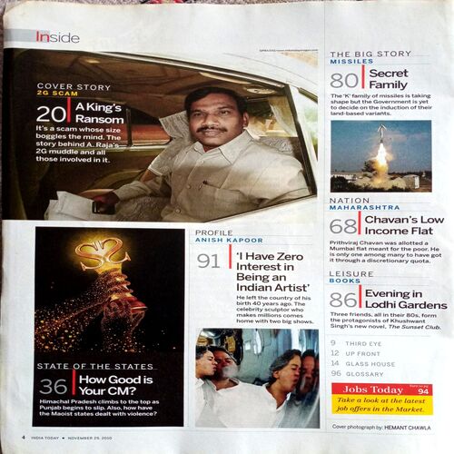 India Today (29 Nov 2010)