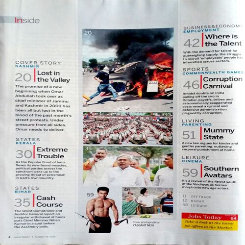 India Today (16 Aug 2010)