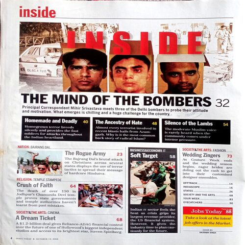 India Today (12 Oct  2008)