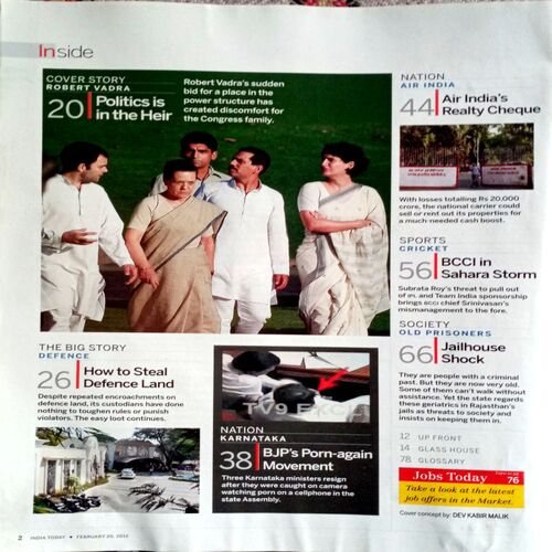 India Today (20 Feb 2012)