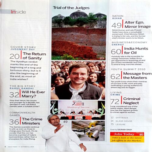 India Today (11 Oct  2010)