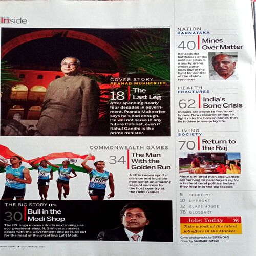 India Today (25 Oct 2010)