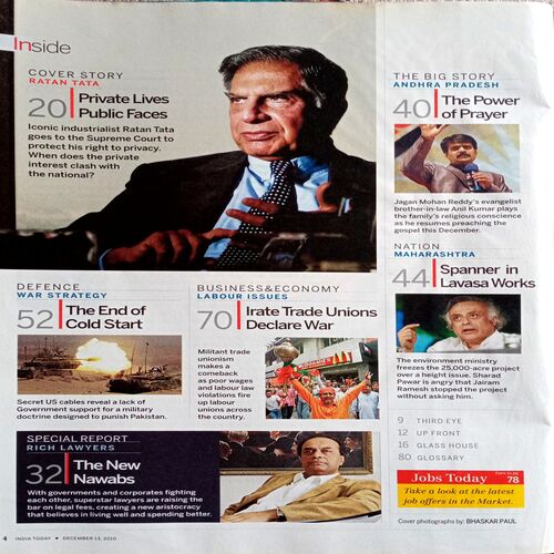 India Today (13 Dec 2010)