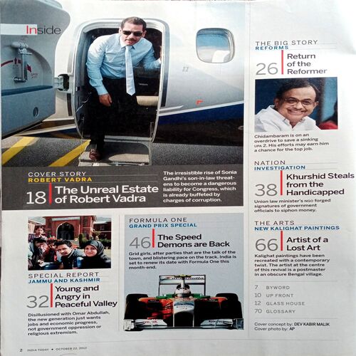 India Today (22 Oct  2012)