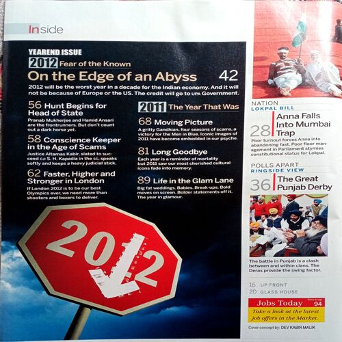 India Today (9 Jan  2012)