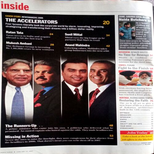India Today (15 Jan 2007)