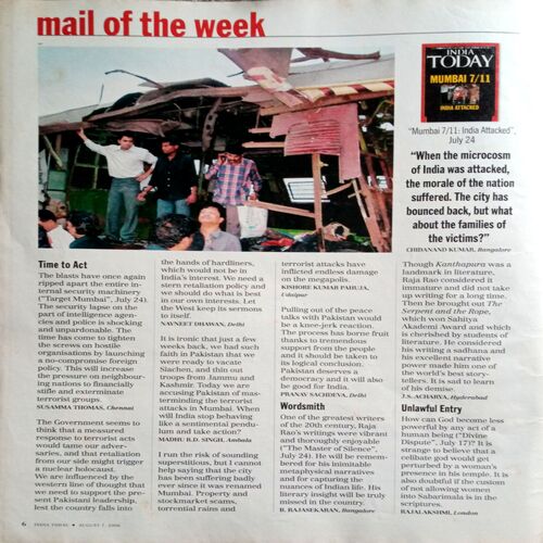 India Today (7 Aug 2006)