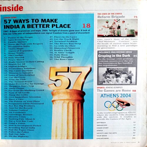 India Today (2 Sept 2004)