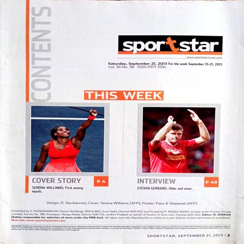 Sportstar (21 Sept 2013)