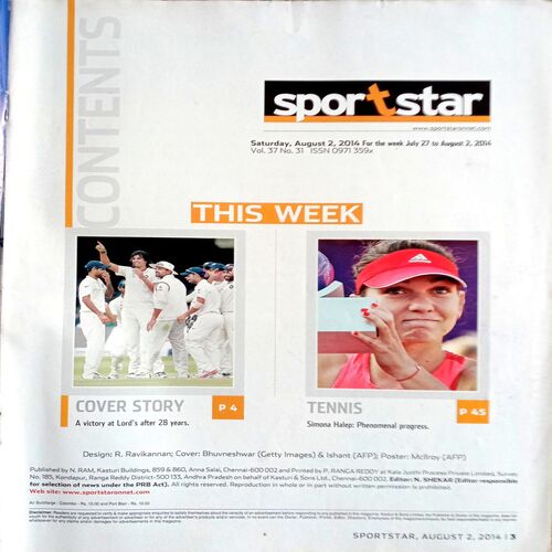 Sportstar (2 Aug 2014)