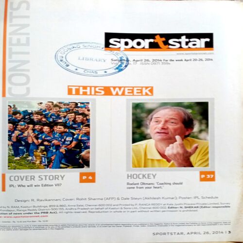 Sportstar (26 April 2014)