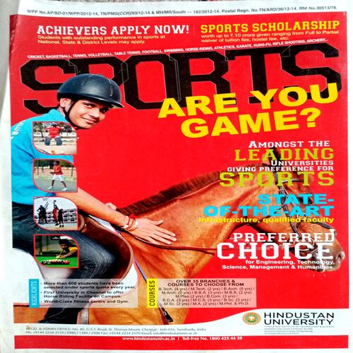 Sportstar (14 June 2014)
