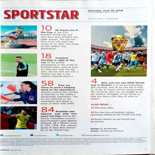 Sportstar (30 June 2018)
