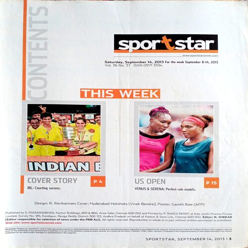 Sportstar (14 Sept 2013)