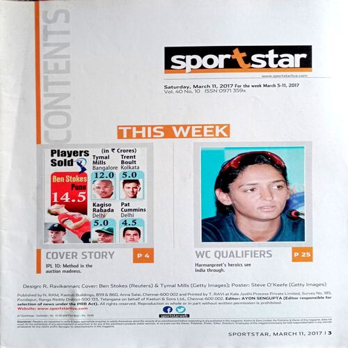 Sportstar (11 March 2017)