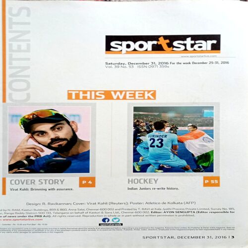 Sportstar (31 Dec 2016)