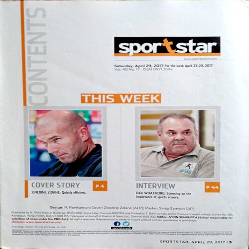 Sportstar (29 April 2017)