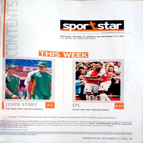 Sportstar (17 Oct 2015)