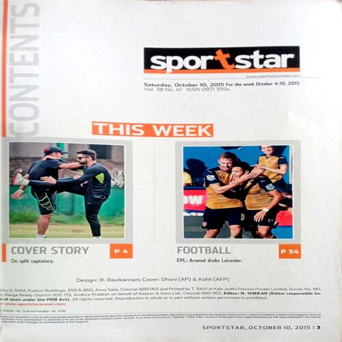 Sportstar (10 Oct 2015)