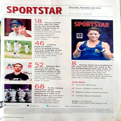 Sportstar (29 Dec 2018)