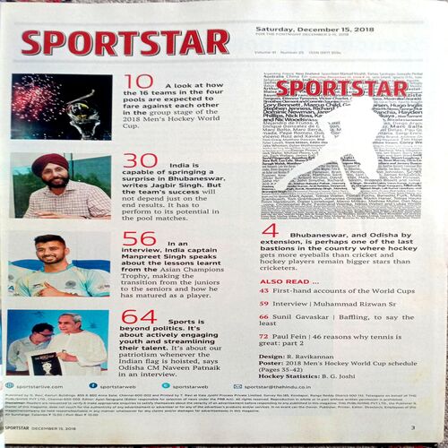 Sportstar (15 Dec 2018)