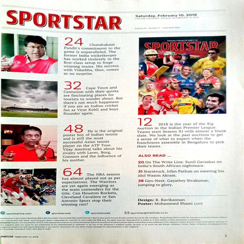 Sportstar (10 Feb 2018)