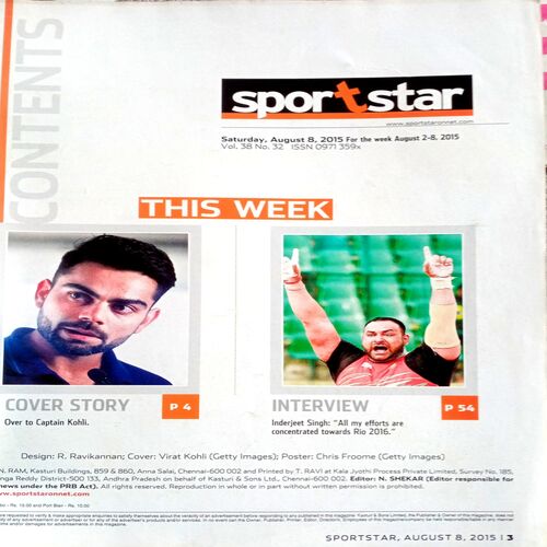 Sportstar (8 Aug 2015)
