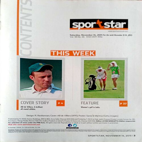 Sport Star (14 Nov 2015)