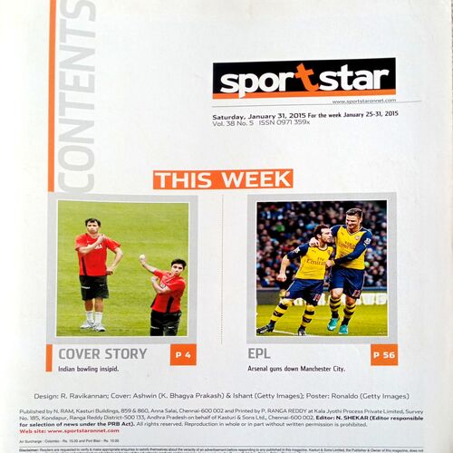 Sportstar (31 Jan 2015)