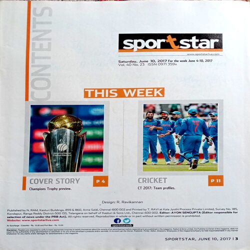 Sportstar (10 June 2017)