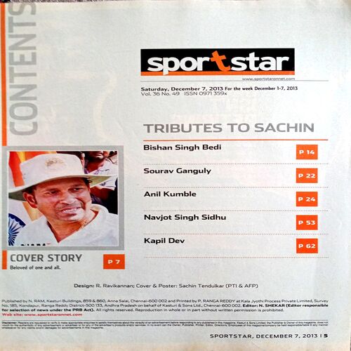Sportstar (7 Dec 2013)