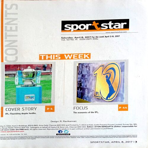 Sportstar (9 April 2017)