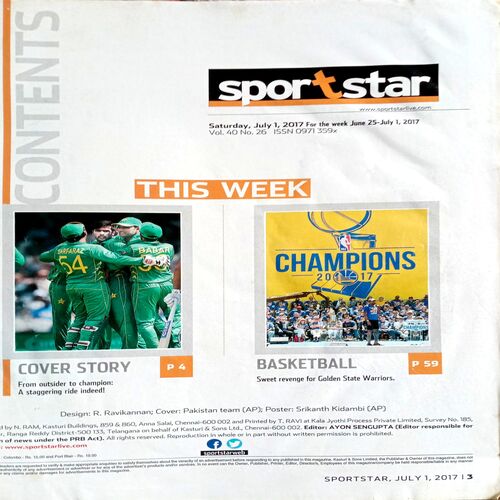 Sportstar (1 July 2017)
