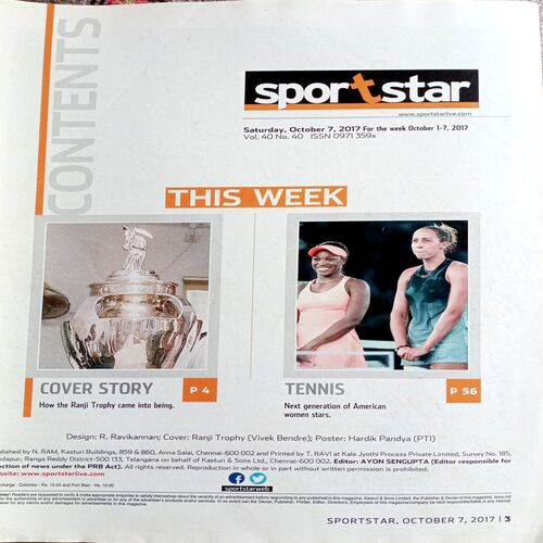 Sportstar (7 Oct 2017)