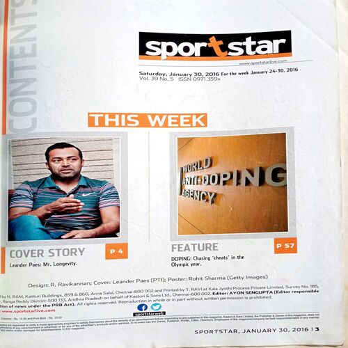 Sportstar (30 Jan 2016)