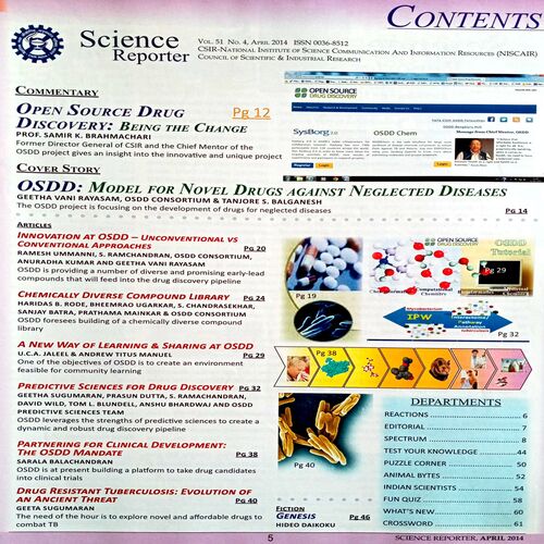 Science  Reporter (April 2014)