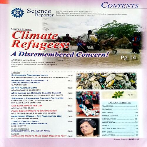 Science  Reporter (June 2016)
