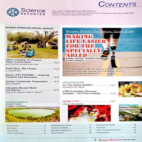 Science Reporter (Feb 2017)