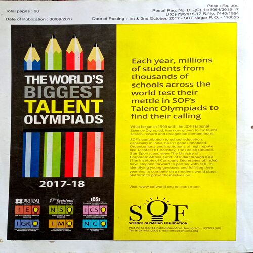Science Reporter (Oct 2017)