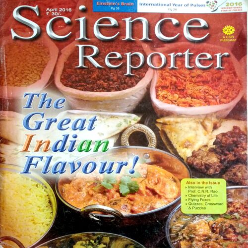 Science Reporter (April 2016)