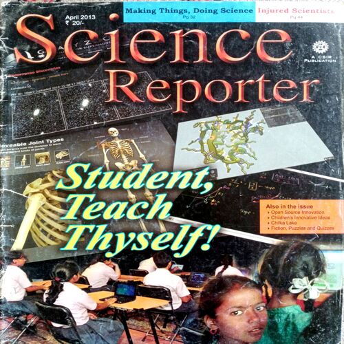 Science Reporter (April 2013)