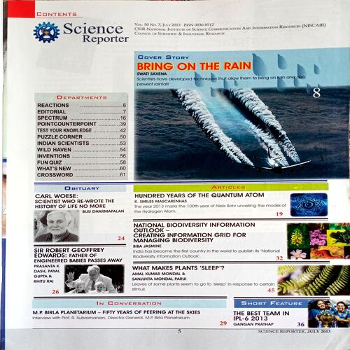 Science Reporter (July 2013)