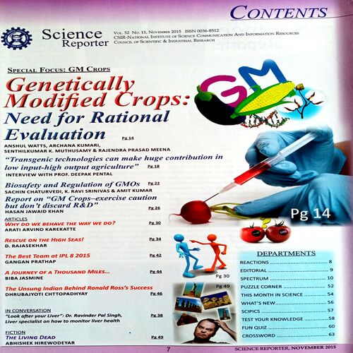 Science  Reporter (Nov 2015)