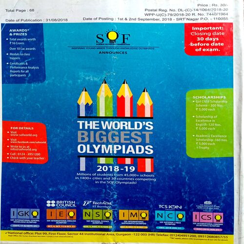Science Reporter (Sept 2018)