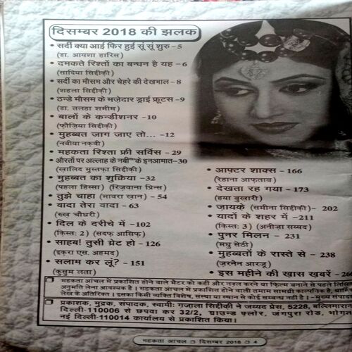 Mehekta Anchal (Dec 2016)